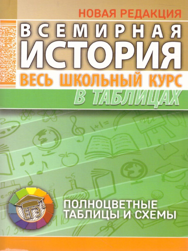 Всемирная история. Весь школьный курс в таблицах