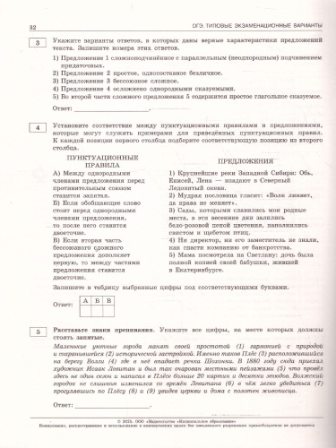ОГЭ 2025 Русский язык. 12 вариантов