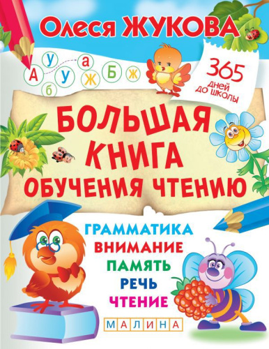 Большая книга обучения чтению. 365 дней до школы