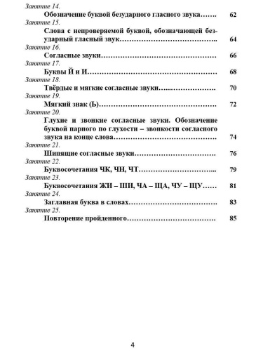 Занимательный русский язык 1 класс. Программа внеурочной деятельности