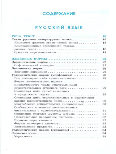 ЕГЭ 10-11 классы. Русский язык Математика в инфографике