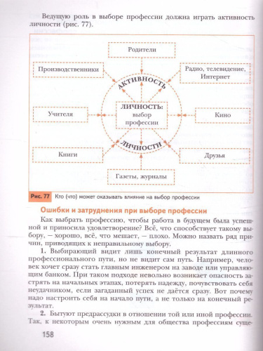 Технология 8 класс. Учебное пособие