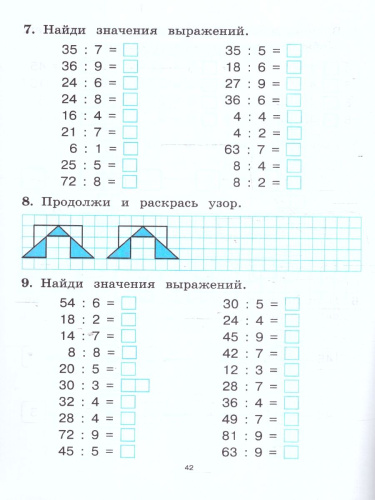 Математика 2 класс. Тренажер. Таблица умножения. ФГОС
