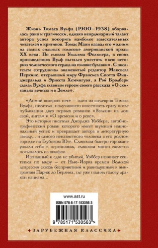Домой возврата нет. Зарубежная классика