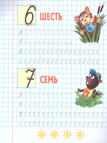Прописи для дошкольников. Пишем правильно 5-6 лет. Пишем правильно элементы цифр и знаков
