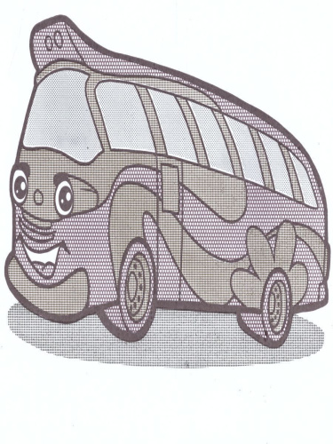 Водная раскраска Самолётик