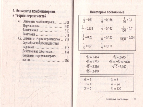 Математика. Карманный справочник для подготовки к ЕГЭ, ОГЭ и ВПР