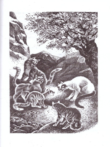 Коты-воители. Цикл "Путешествия Орлокрылого". Ослепление