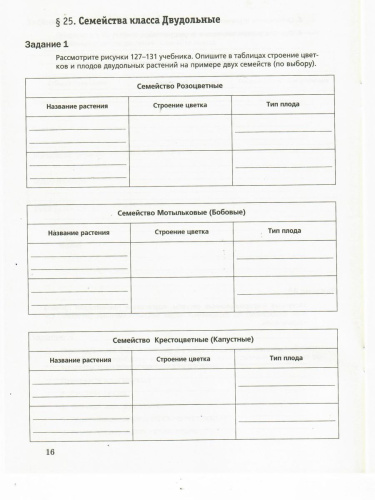 Биология 6 класс. Рабочая тетрадь. В 2-х частях. Часть 2. ФГОС