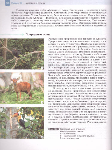 Материки, океаны, народы и страны. 7 класс. Учебник