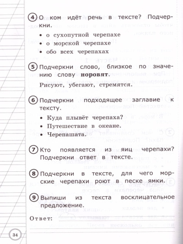 ВПР Литературное чтение 1 класс. Начальная школа. Итоговая аттестация. Типовые тестовые задания. ФГОС