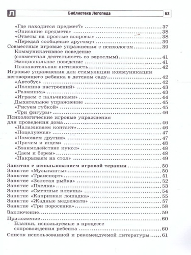 Игровые упражнения для развития речи у неговорящих детей. Методика