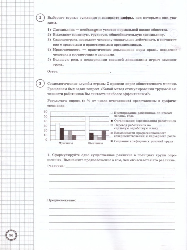 ВПР Обществознание 8 класс 10 вариантов. Типовые задания. ФГОС