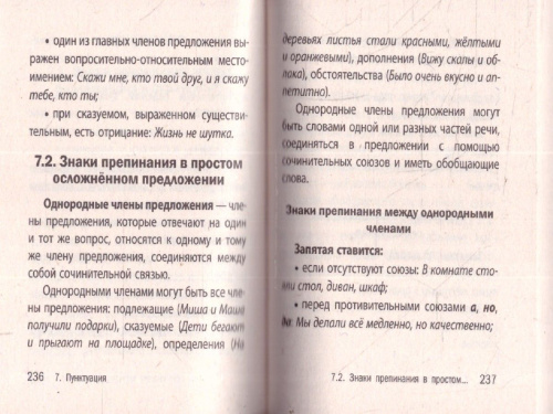 Русский язык. Карманный справочник для подготовки к ЕГЭ, ОГЭ и ВПР