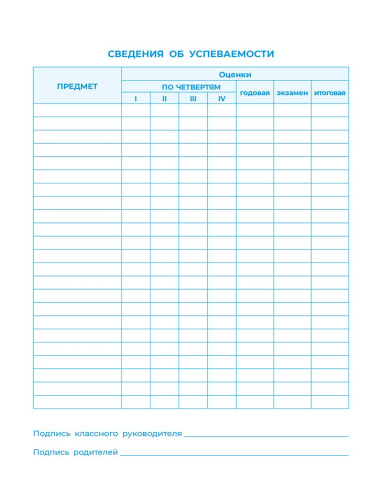 Дневник российского школьника. 1-11 классы