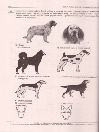 Набор ОГЭ 2023 Математика Русский язык Биология