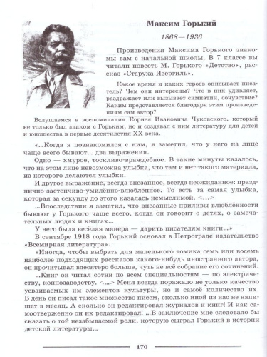 Литература 8 класс. Читаем, думаем, спорим… Дидактические материалы
