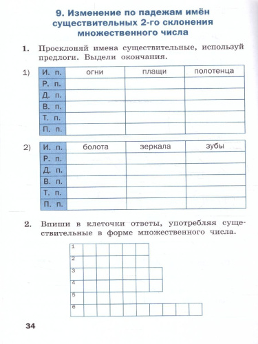 Тренажёр по Русскому языку 4 класс для подготовки к ВПР