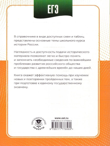 ЕГЭ 10-11 классы. История в инфографике