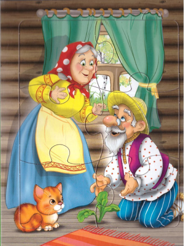 Курочка ряба книжки-пазлы