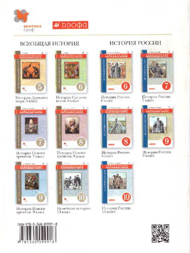 Всеобщая история 9 класс. Тематические контрольные работы