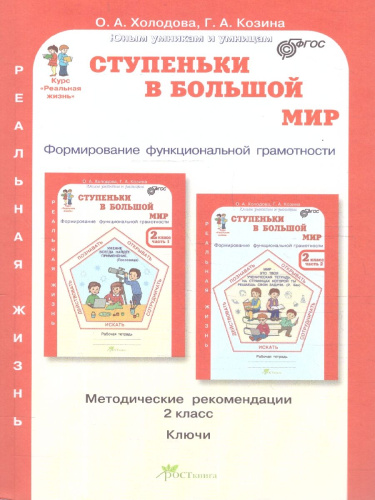Ступеньки в большой мир 2 класс. Формирование функциональной грамотности. Методические рекомендации