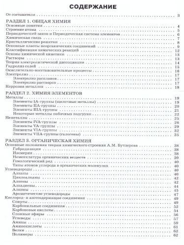 Справочник по Химии 8-11 класс