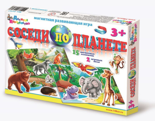 Игра магнитная развивающая «Соседи по планете»