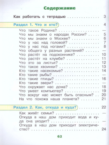 Окружающий мир 1 класс. Тетрадь учебных достижений.