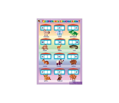 Таблицы. Развитие речи 4-5 лет. "Такие разные слова"