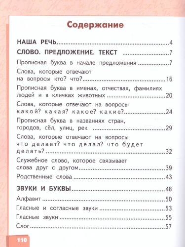 Русский язык 1 класс. Учебник. ФГОС