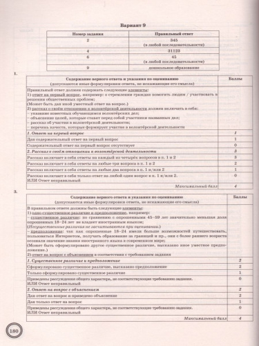 ВПР Обществознание 8 класс. 25 вариантов ФИОКО СТАТГРАД ТЗ ФГОС