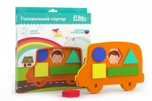 Головоломка-сортер Автобус