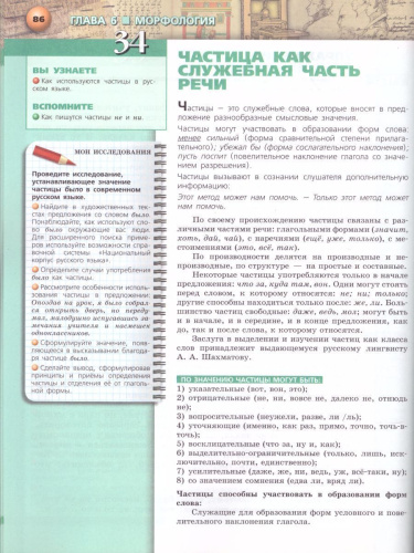 Русский язык 8 класс. Учебник