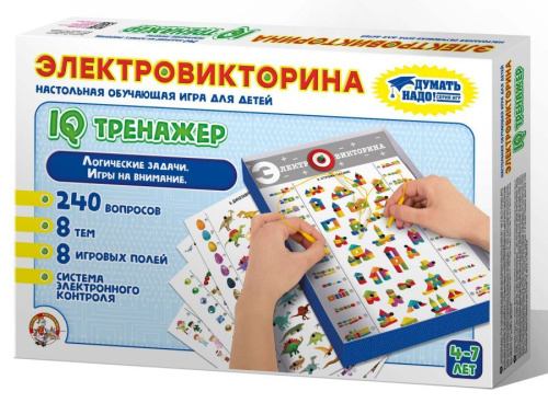 Игра Электровикторина IQ тренажер