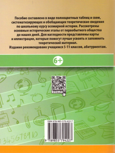 Всемирная история. Весь школьный курс в таблицах