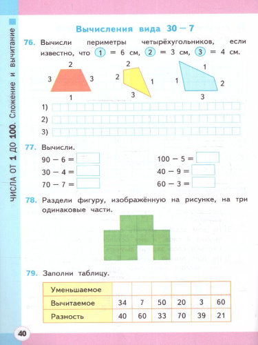 Математика 2 класс. Рабочая тетрадь. Часть 1 (к новому учебнику). ФГОС НОВЫЙ