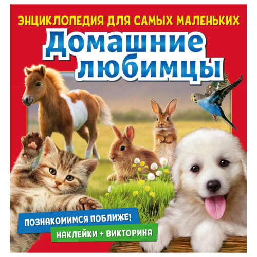 Энциклопедия для самых маленьких «Познакомимся поближе! Домашние любимцы