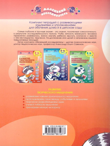 Развитие творческого мышления 5-6 лет. Рабочая тетрадь №2. Пособие для дошкольников