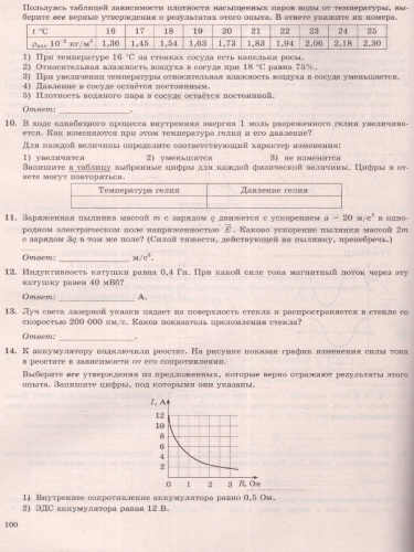 ЕГЭ-2024. Физика. Типовые варианты экзаменационных заданий. 15 вариантов