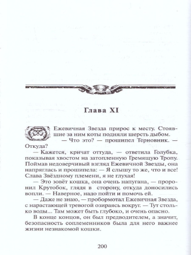 Коты-воители. Цикл "Гроза Ежевичной звезды". Бедствие