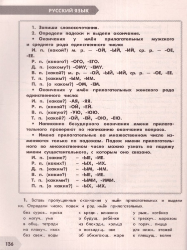Самый полный курс. Математика. Русский язык 4 класс