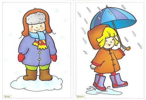 Рассказы по картинкам. Времена года