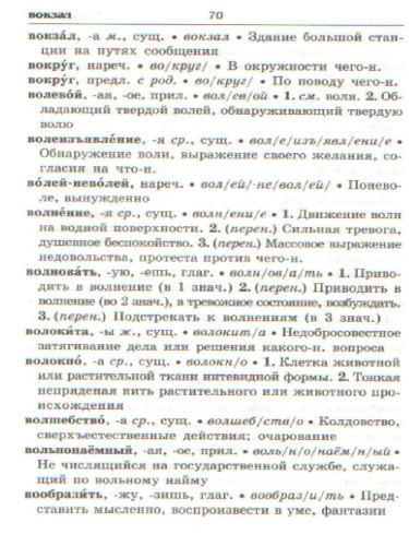 Толковый словарь для школьников. Грамматика. Словообразование. Орфография