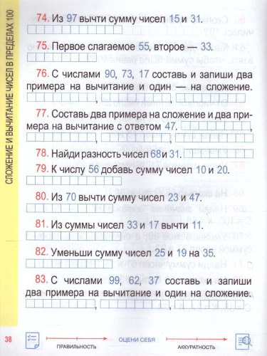 Математика 2 класс. Комплексный тренажер