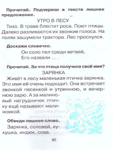 Начальная школа. Тренировочные упражнения в картинках. Русский язык, Математика, Литературное чтение 1 класс