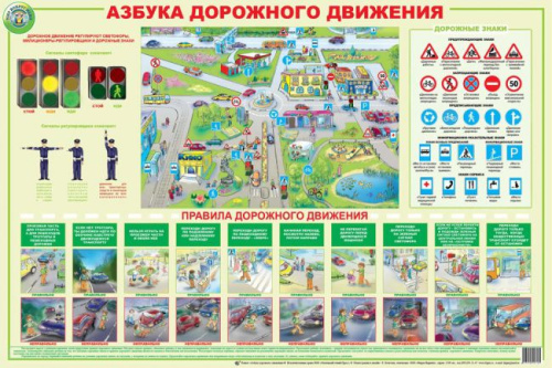 Плакат "Азбука дорожного движения"