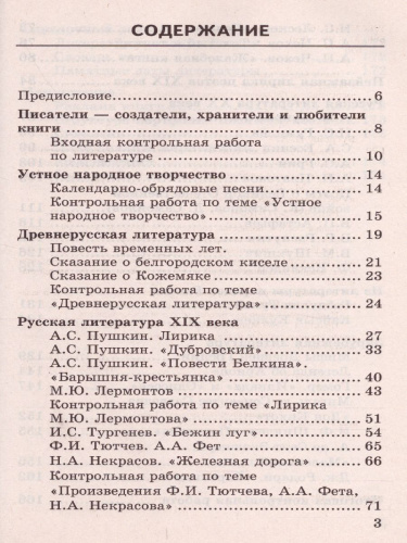 Литература 6 класс. Дидактический материал. ФГОС