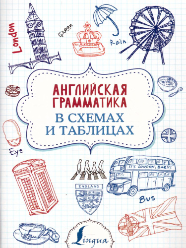Английский язык. Все правила в схемах и таблицах