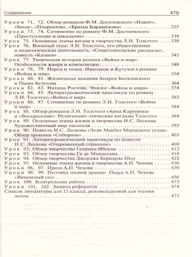 Русская Литература 10 класс. Поурочные разработки. Новое издание